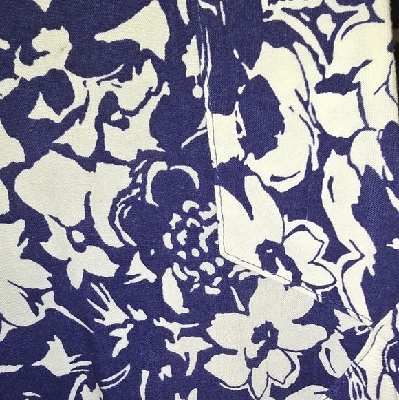 UNTUCKit for Her Camille Tie Sleeve Button Front Floral Print Dress Size 8 or M - Picture 6 of 10